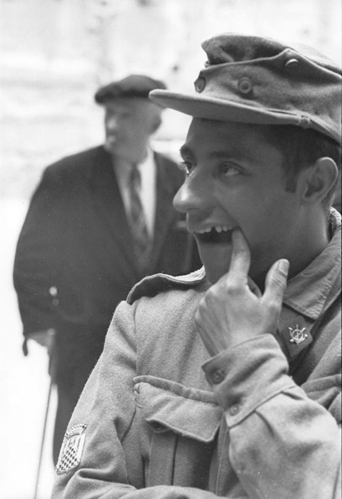 Retrato de un soldado, por Milagros Caturla