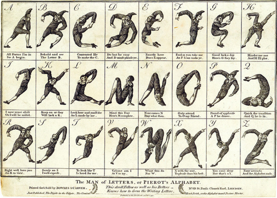 Pierrot's Alphabet, en '500 Designs that Matter'