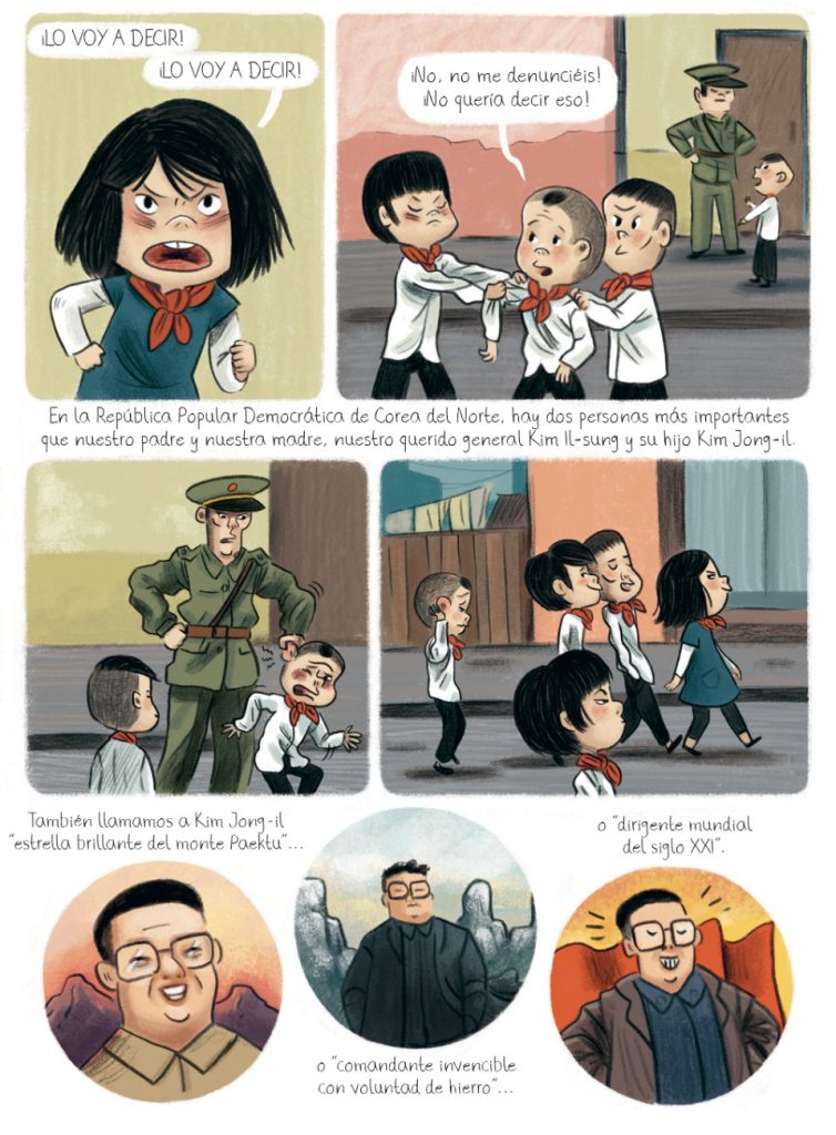 Mélanie Allag ilustra 'El cumpleaños de Kim Jong-il'