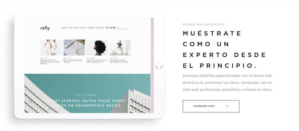 Cómo crear portfolio atractivo portfolio squarespace