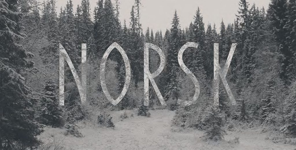 Norsk, una tipografía display con reminiscencias escandinavas de Borja Borrás