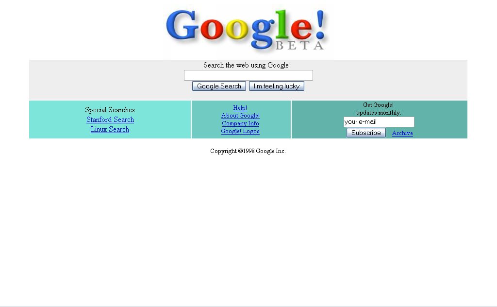 Google presenta el nuevo aspecto de su página de inicio
