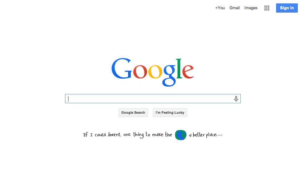 Google presenta el nuevo aspecto de su página de inicio
