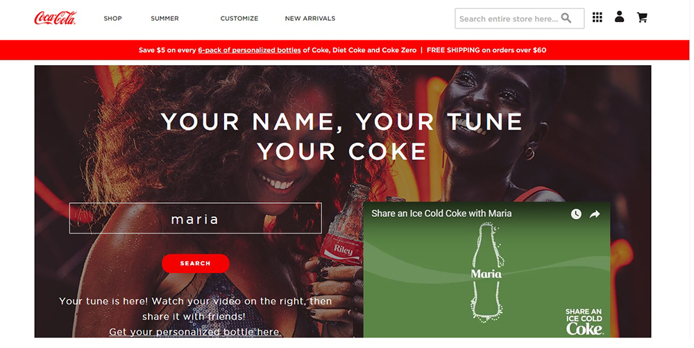 Nueva campaña publicitaria de Coca-Cola