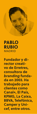 «Creo que los diseñadores tenemos mucha culpa de que las relaciones no sean todo lo deseables que deberían ser», Pablo Rubio - BIO