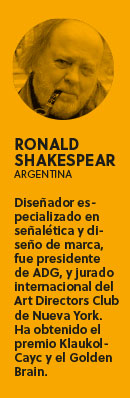Ronald Shakespear Clientes y creativos op 1