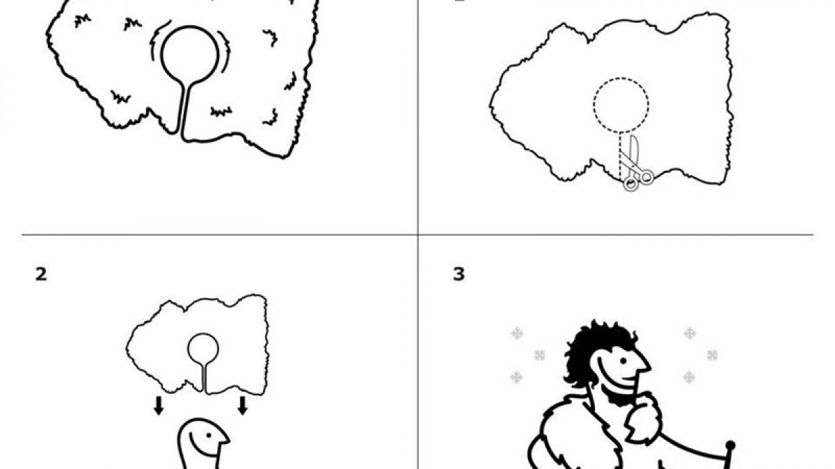 IKEA lanza un manual para vestir sus alfombras como Jon Snow IKEA lanza un manual para vestir sus alfombras como Jon Snow