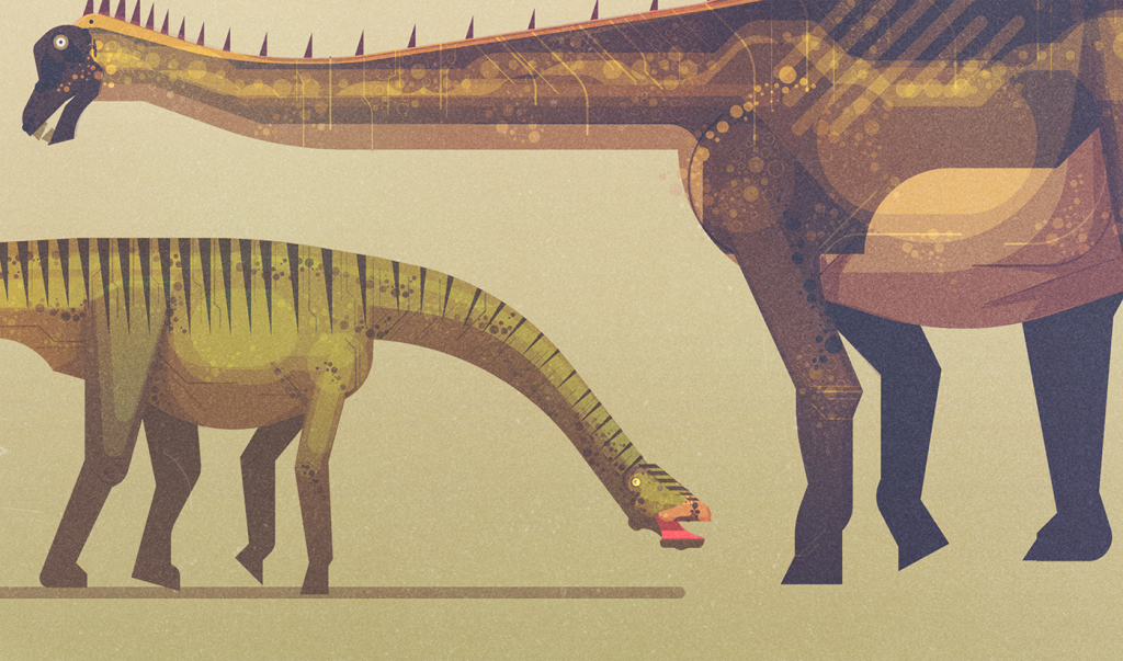 Dinosaurios de James Gilleard
