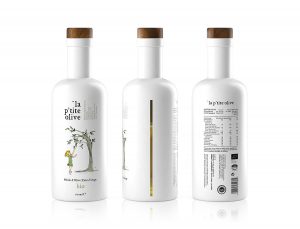 packaging de La p'tite olive
