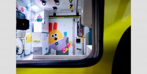 El interior de una ambulancia de Sheffield