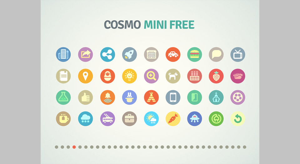 Los 1262 Cosmo Mini Free por Icojam 