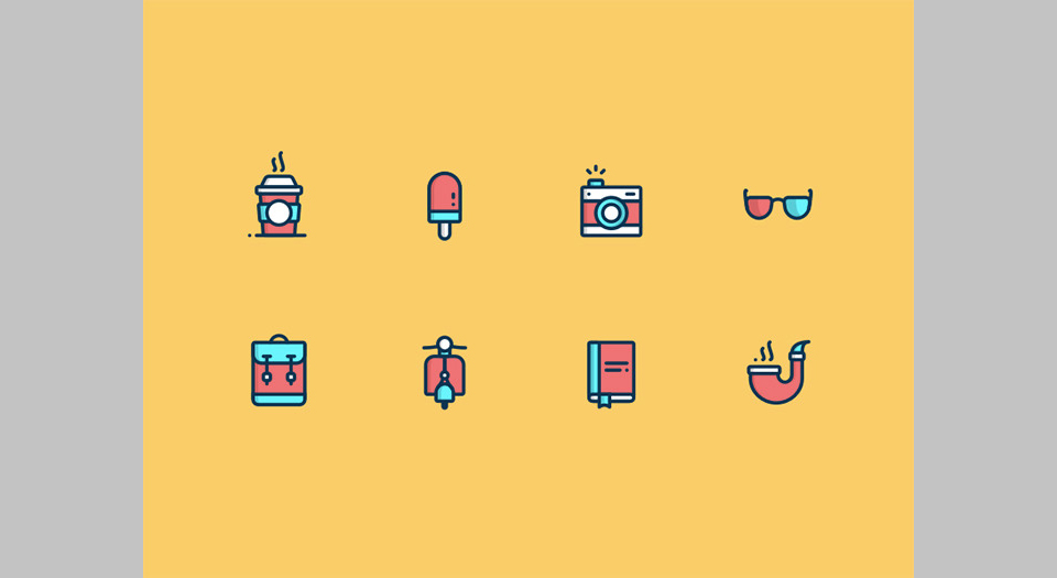 Los 55 Daily UY Day Icons por Marin Begovic