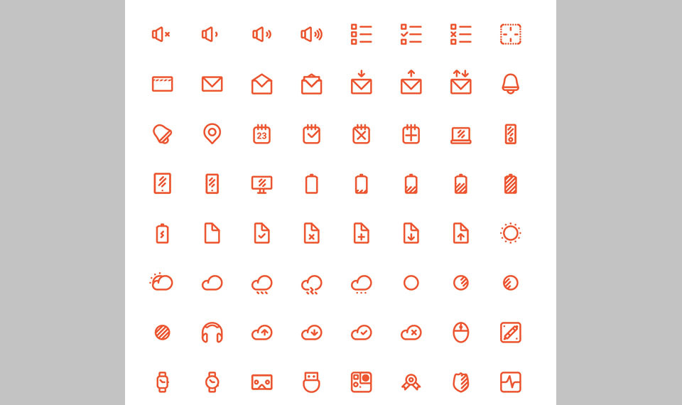 Los 150 Simple Line Icons de Juan Luis Valle