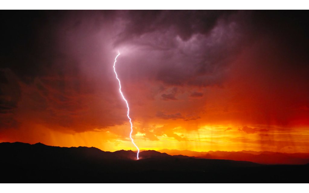 vídeo de tormentas eléctricas