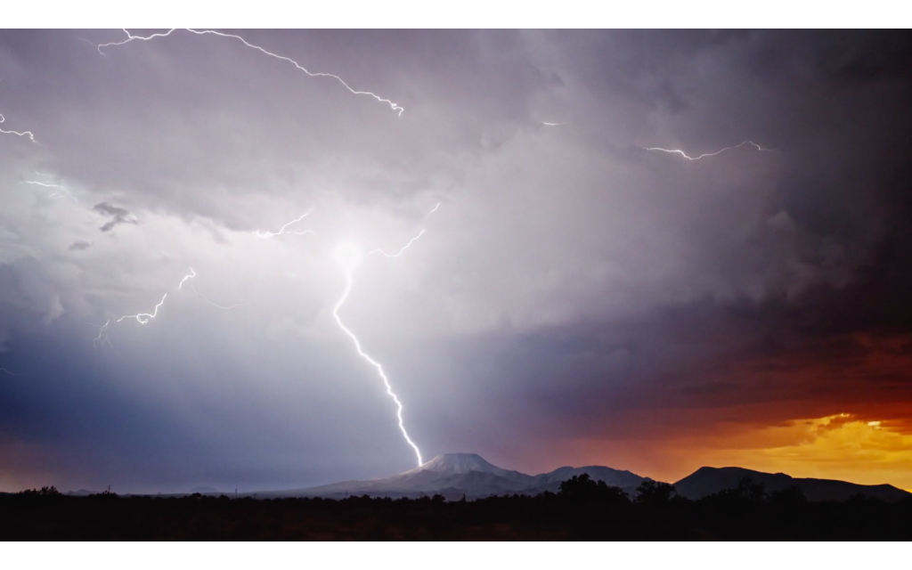 vídeo de tormentas eléctricas