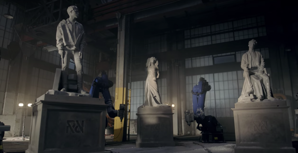 Spotify crea esculturas de artistas del Hip Hop