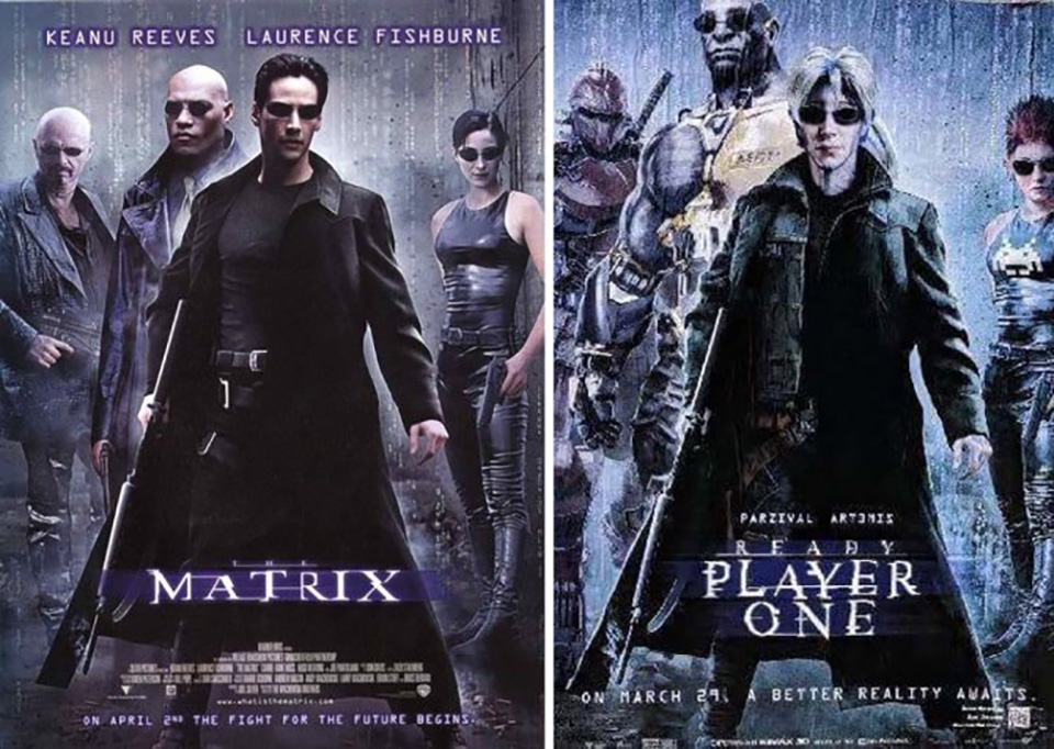 the matrix ready player one