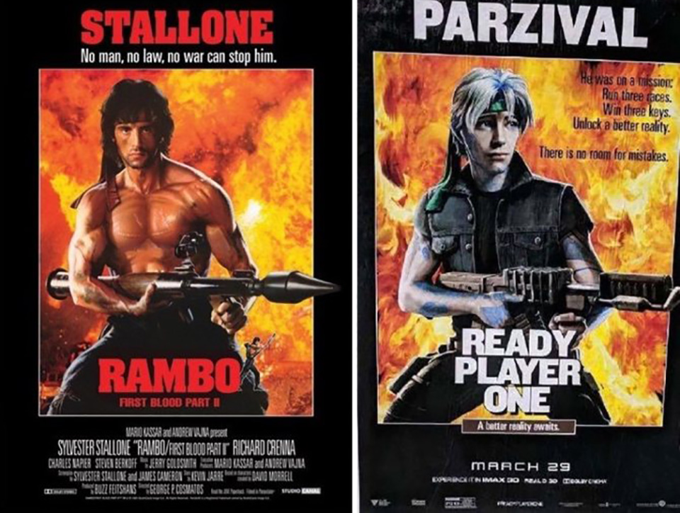 Rambo ready player one