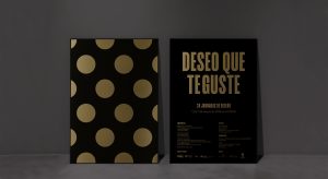 Publicidad de las 24 jornadas de diseno