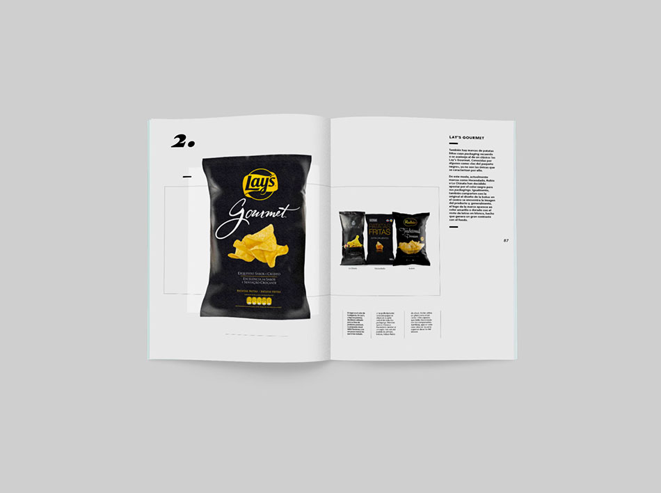 revista graffica 9 packaging Lays bolsa negra