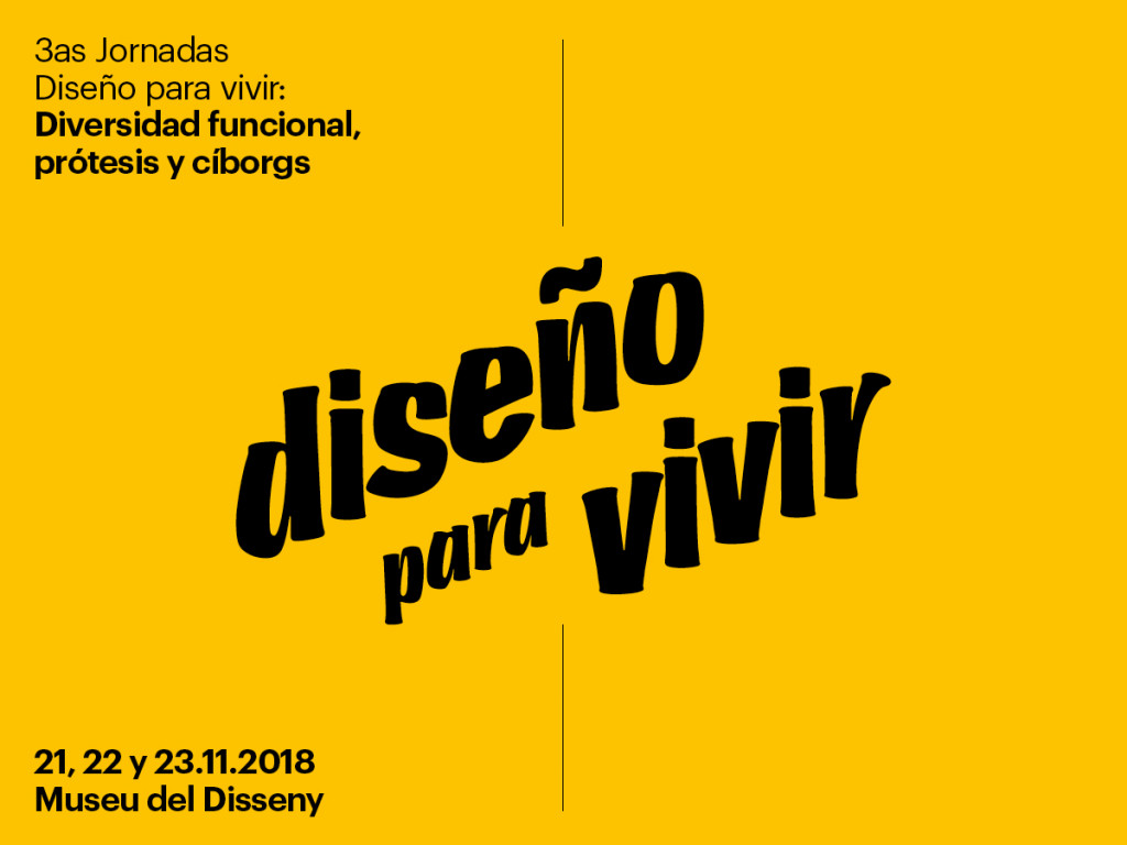 jornadas diseno para vivir cartel