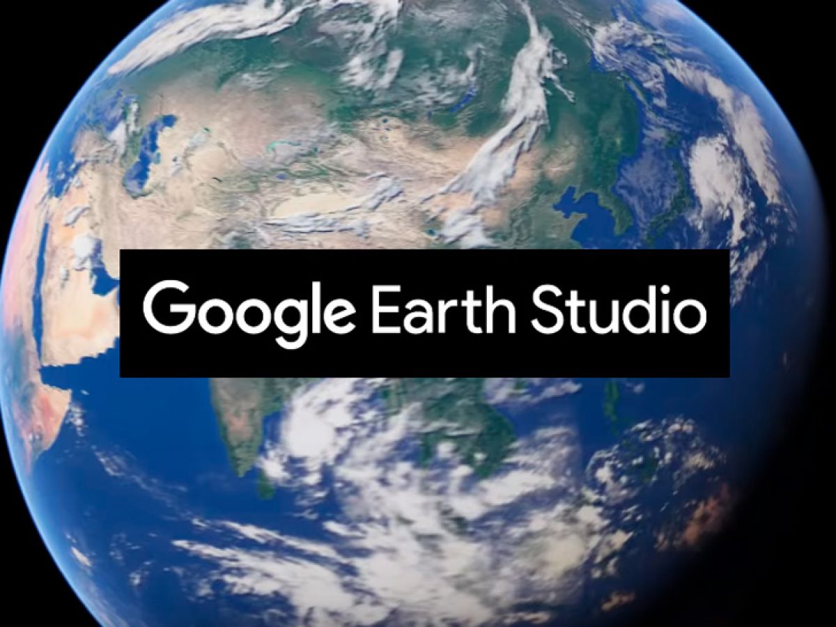 Profesor Tristemente implícito Google Earth Studio, nueva herramienta para crear contenido geoespacial