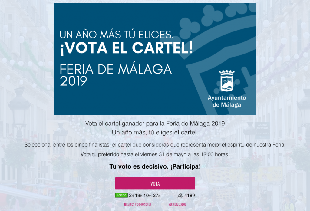 El Cartel Que Representará A La Feria De Málaga Será Elegido Por La Ciudadanía Otra Vez 9153