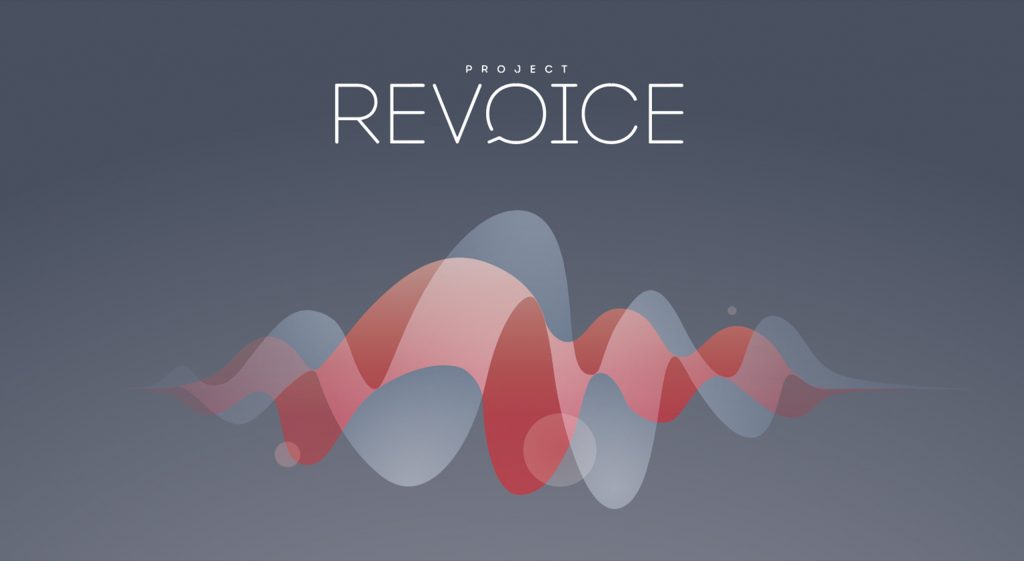 Edge voice. Revoice Pro. Revoice. Revoice Pro logo.