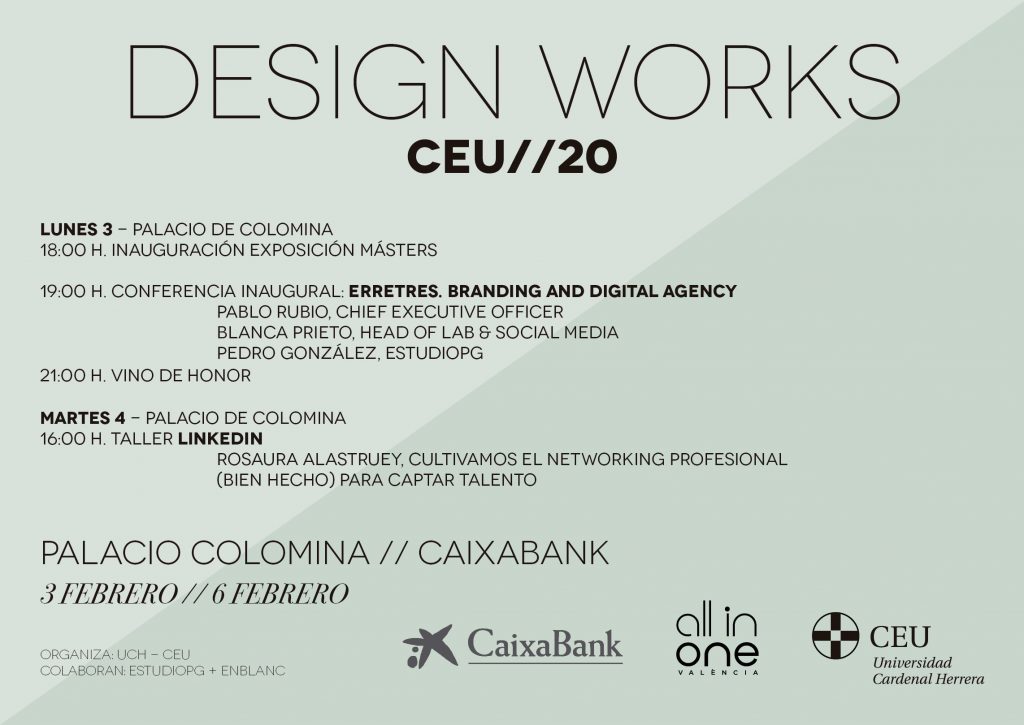 Programa jornadas de diseño UCH-CEU