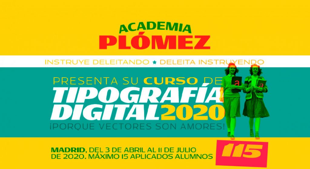 La Academia Plómez lanza un nuevo curso de tipografía digital