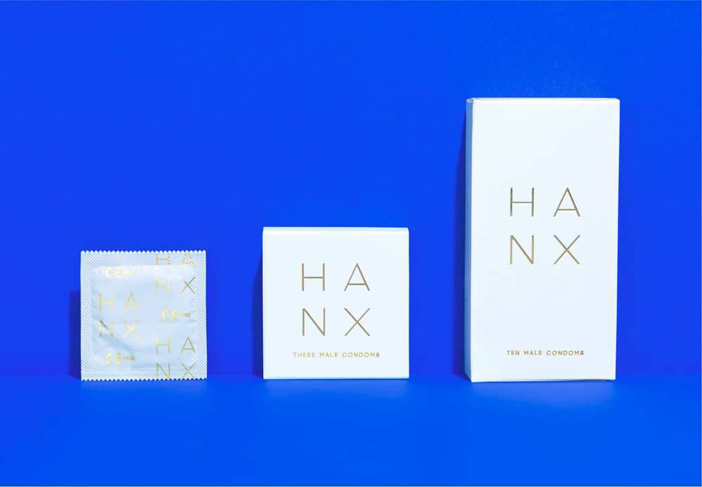 Reinventar la salud femenina mediante el diseño. Condones de la marca HANX. 