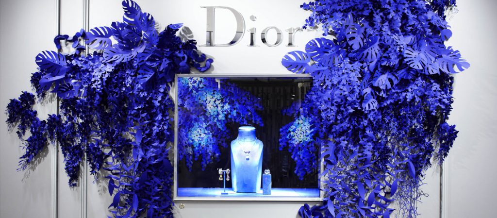 El universo de papel de Wanda Barcelona. Proyecto para Dior.