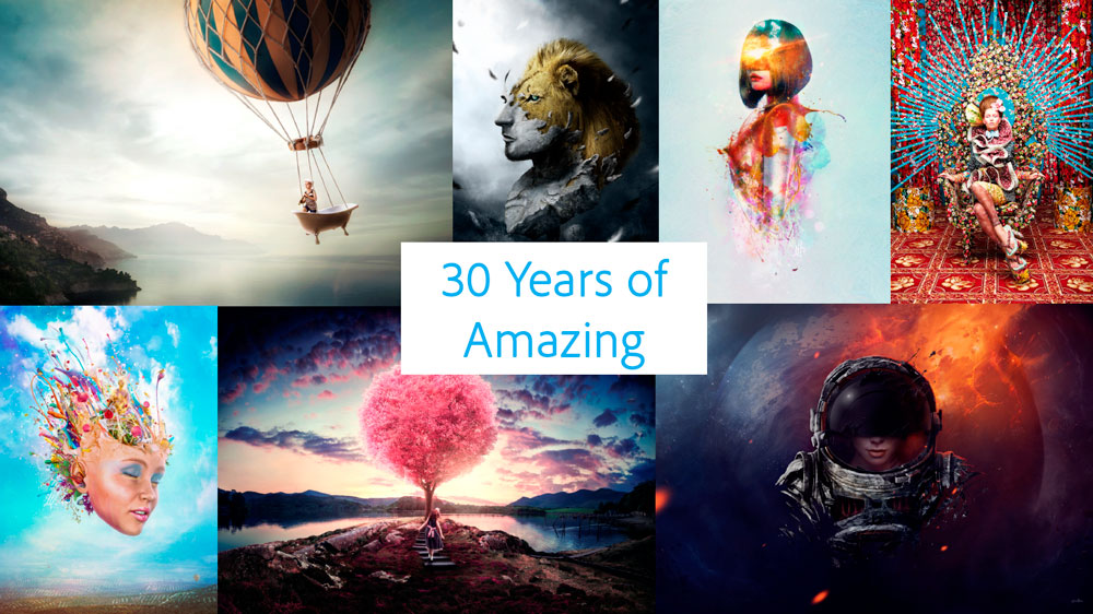 Estas son las nuevas actualizaciones de Photoshop para celebrar su 30 aniversario