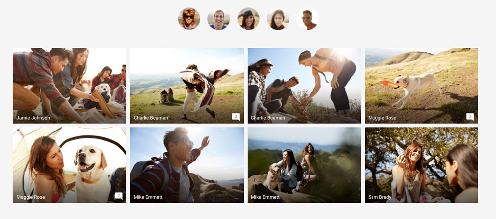 poner nombres a las caras en Google Photos