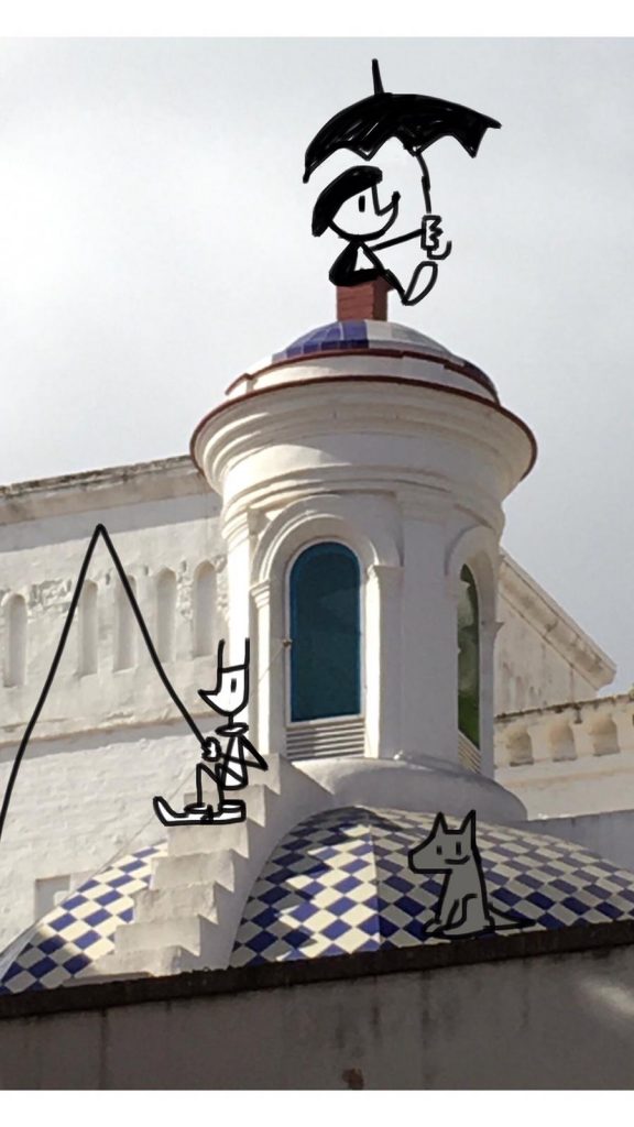 El artista Javier Mariscal se suma a la iniciativa ‘Desde mi ventana’ del Centre del Carme de València