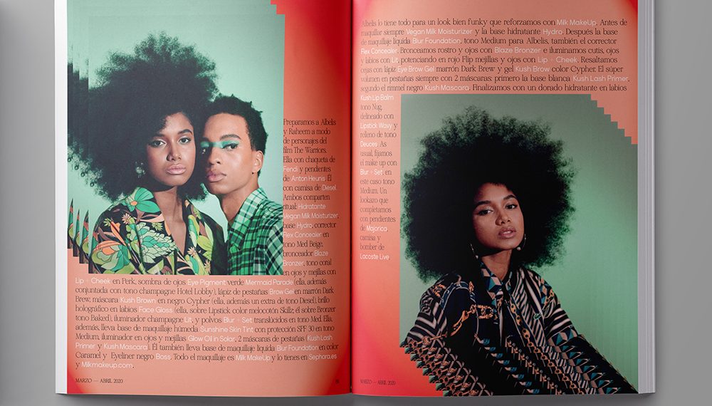 Las Yarza Twins le dan un 'twist'  al diseño de Neo2 Magazine