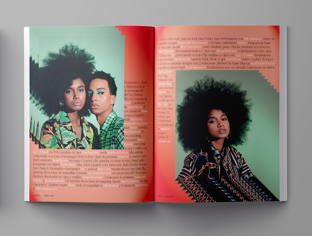 Las Yarza Twins le dan un 'twist'  al diseño de Neo2 Magazine