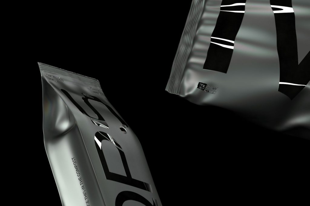 Se trata de un packaging que se disuelve de forma literal del estudio de diseño londinense OMSE para Grounded, una empresa de embalaje sostenibles.