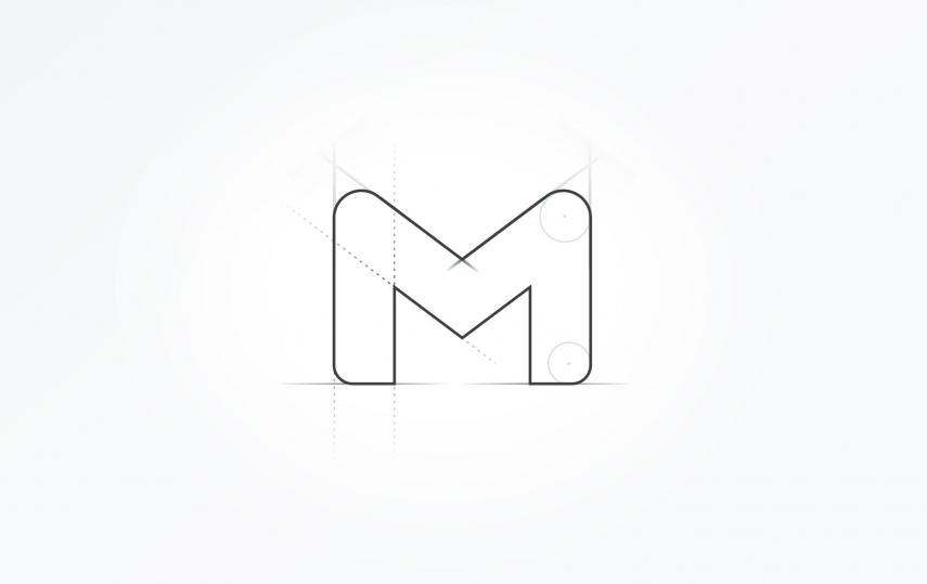 Boceto del nuevo logo de gmail