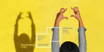 Pantone revela los Colores del año 2021: PANTONE 17-5104 Ultimate Gray y PANTONE 13-0647 Illuminating