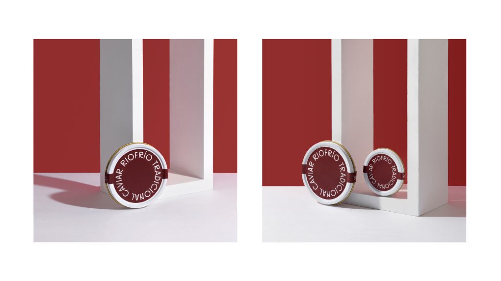renovación del packaging de Caviar Riofrío