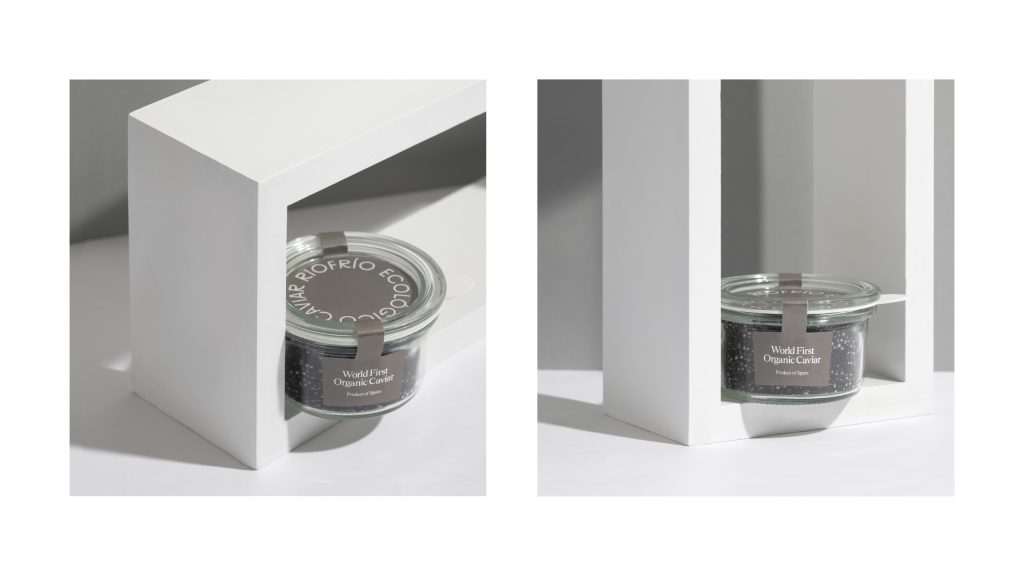renovación del packaging de Caviar Riofrío