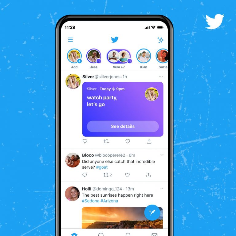 Twitter lanza Spaces para todos los usuarios con más de 600 seguidores Gràffica