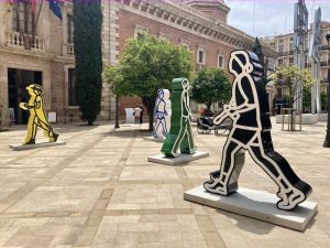 Esculturas de Julian Opie