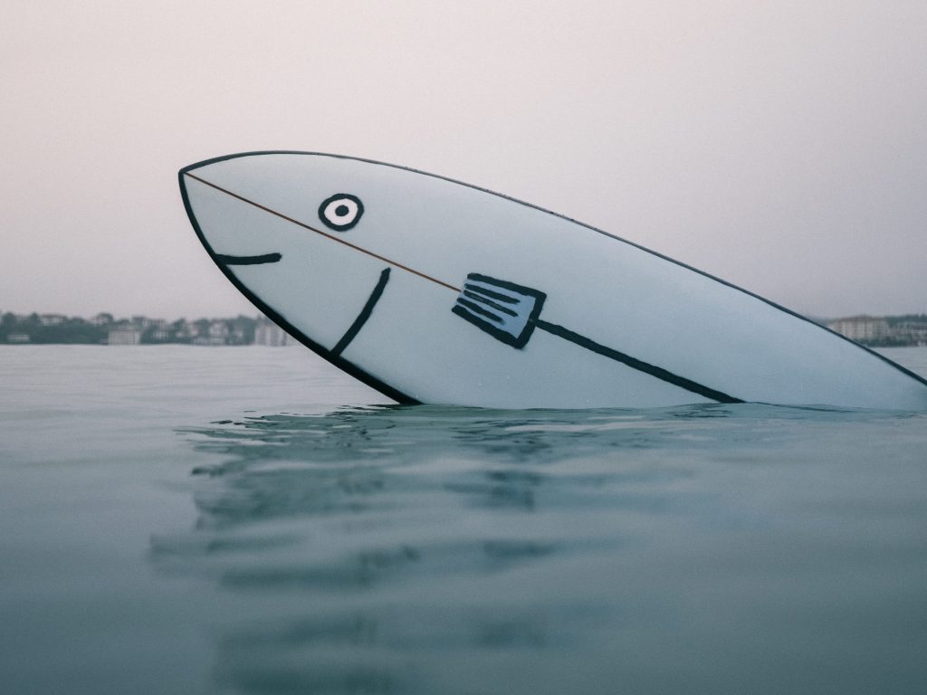 tablas de surf minimalistas