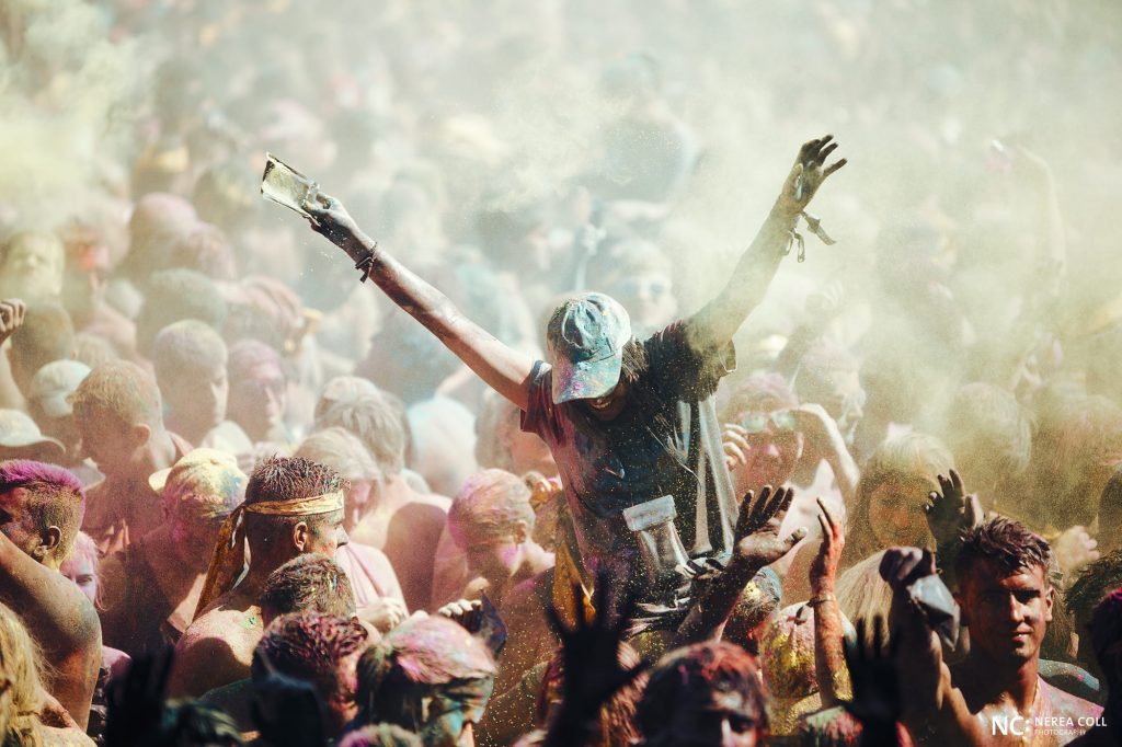 retratar la emoción de un festival