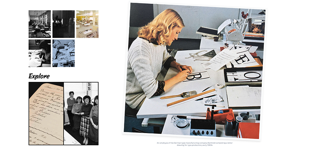 Women in type