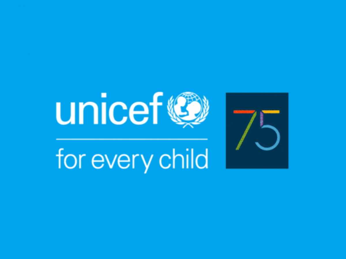 Así es la identidad gráfica para el 75º aniversario de Unicef