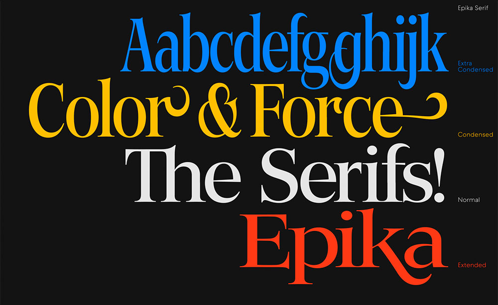 epika serif superior type