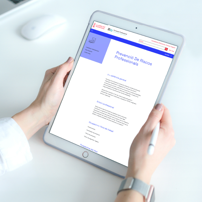 nueva web formación profesional